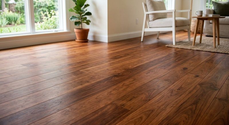 Cherry Floor Installation in Plainfield, CT