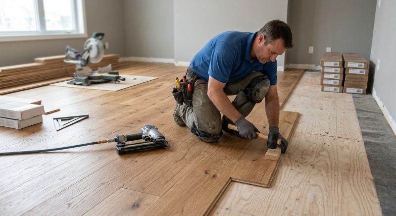 Hardwood Floor Installation in Little Compton, RI