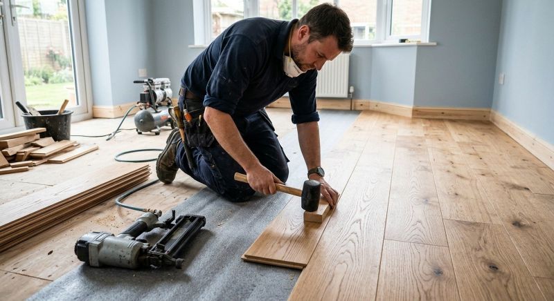 Hardwood Floor Installation in Warren, RI