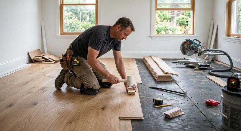 Hardwood Floor Installation in Woonsocket, RI