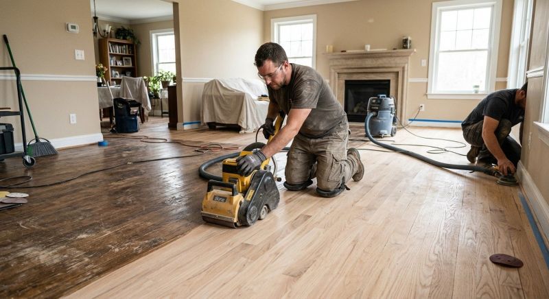 Hardwood Floor Renovation in Warwick, RI