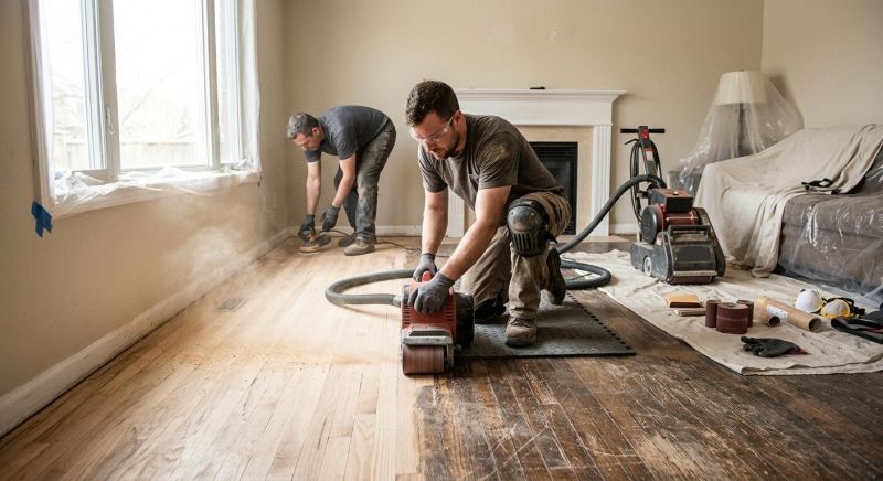 Hardwood Floor Renovation in Warwick, RI