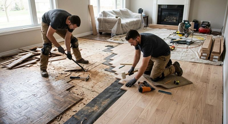Hardwood Replacement in Blackstone, MA