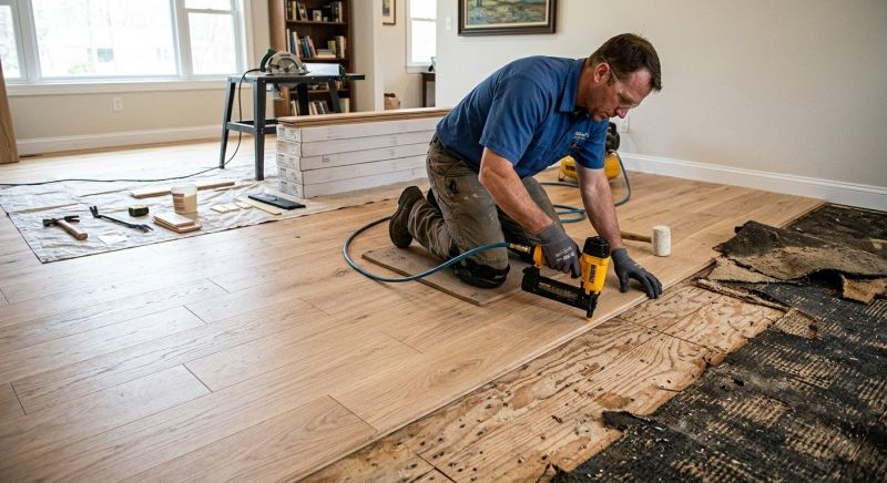 Hardwood Replacement in North Dartmouth, MA
