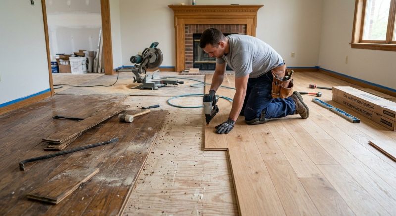 Hardwood Replacement in Wakefield, RI