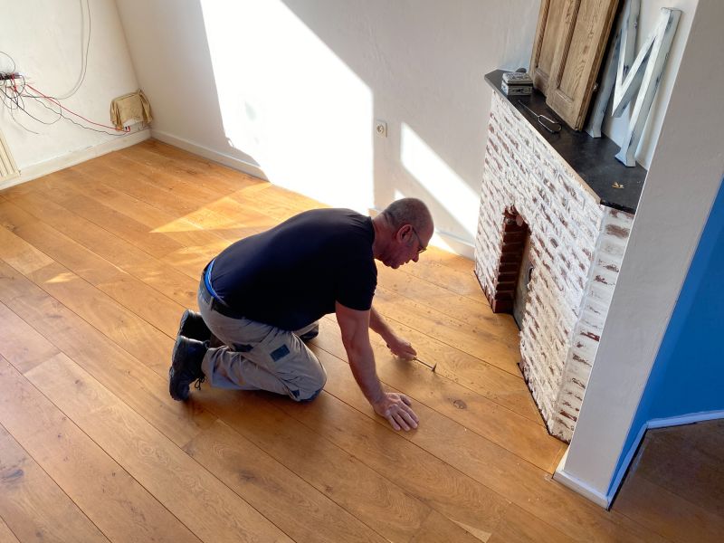 Pine Floor Installation in Warwick, RI