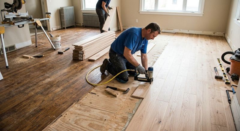 Wood Floor Replacement in Woonsocket, RI