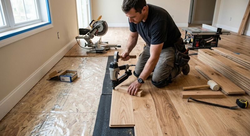 Wood Flooring Installation in Plainville, MA