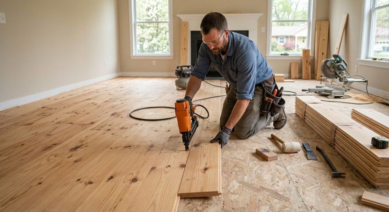 Wood Flooring Installation in Plainville, MA
